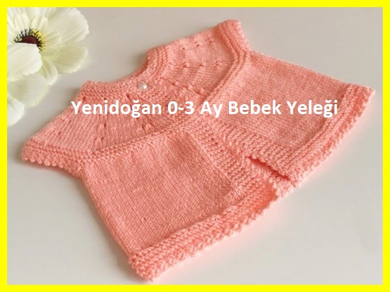 Yenidoğan 0-3 Ay Bebek Yeleği