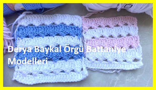 Derya Baykal Orgu Battaniye Modelleri
