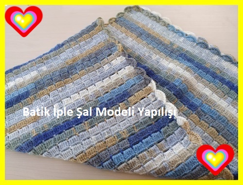 Batik Iple Sal Modeli Yapilisi
