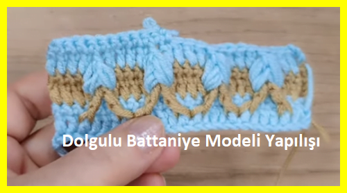 Dolgulu Battaniye Modeli Yapılışı