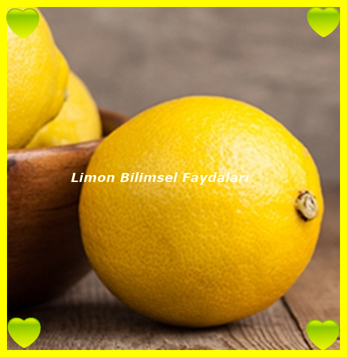 Limon Bilimsel Faydaları